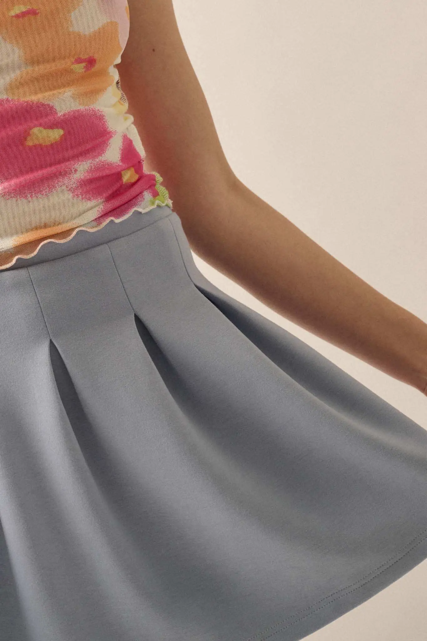 Premium Scuba Pleated Tennis Skort - Image 3