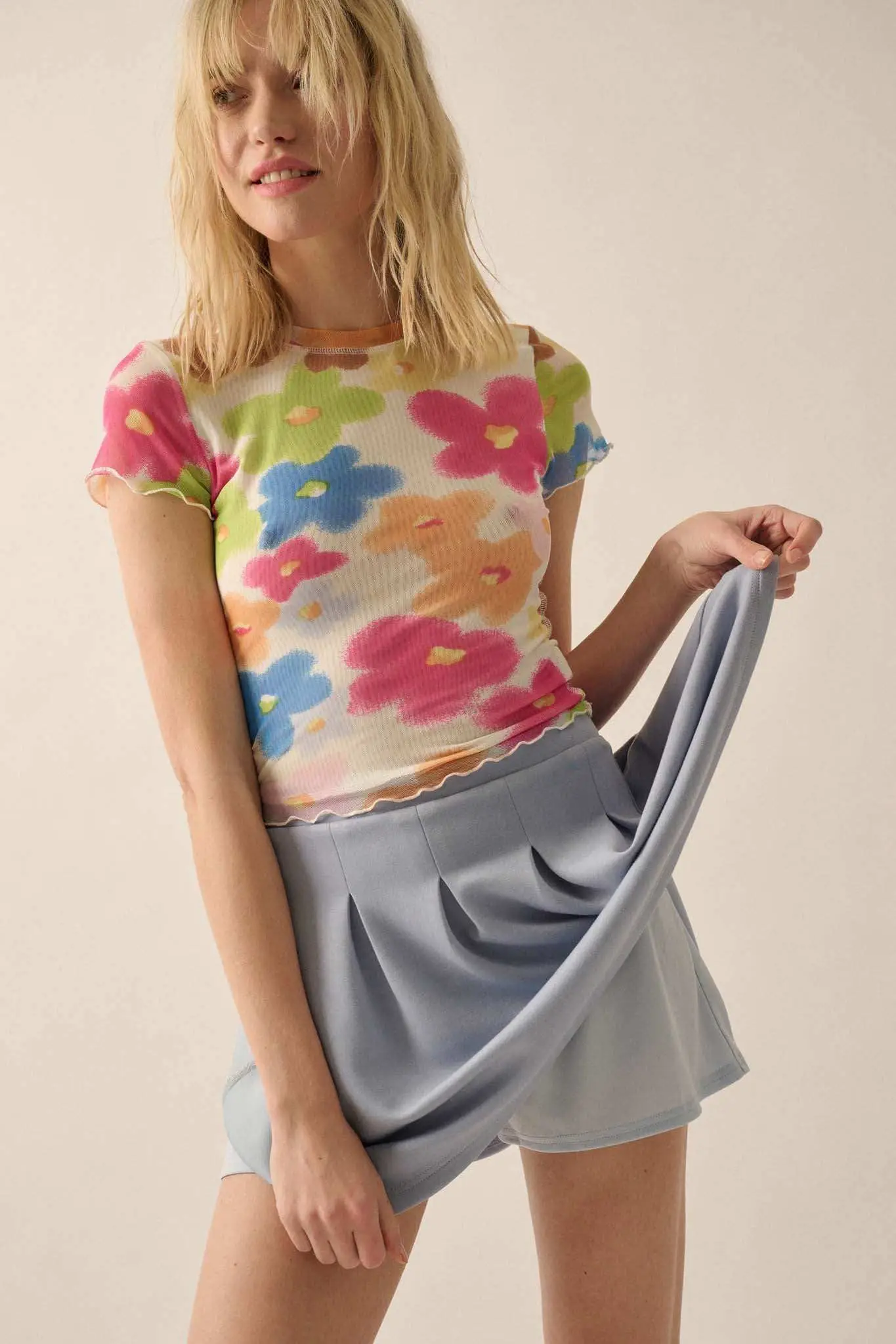 Premium Scuba Pleated Tennis Skort - Image 4