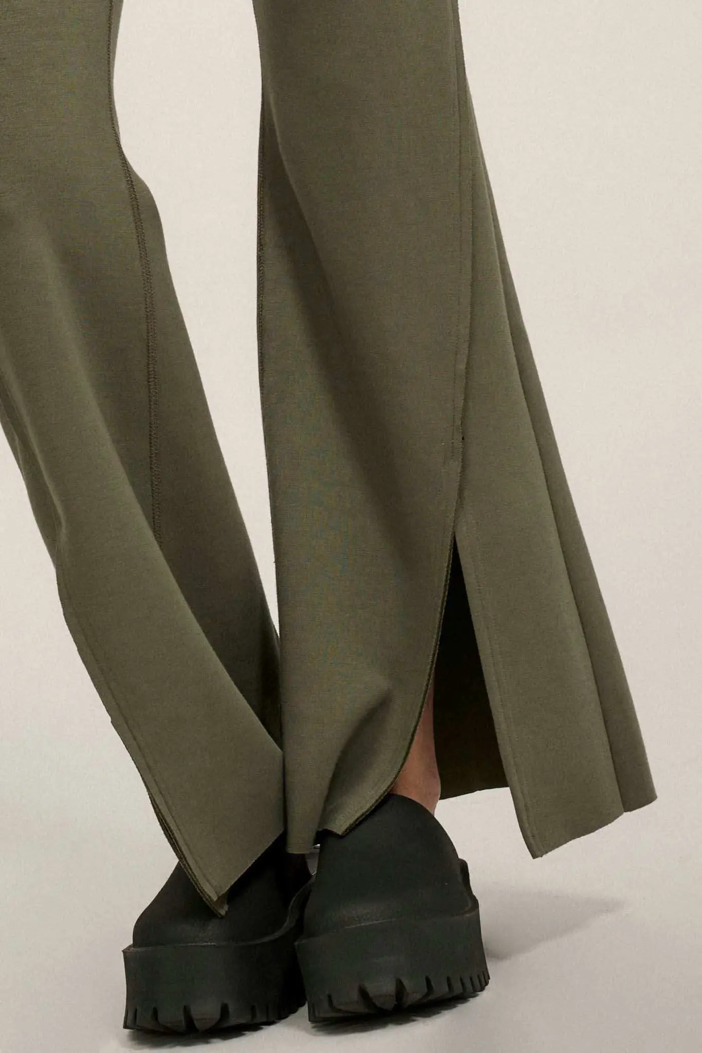 Premium Scuba Split-Leg Flare Pants - Image 11