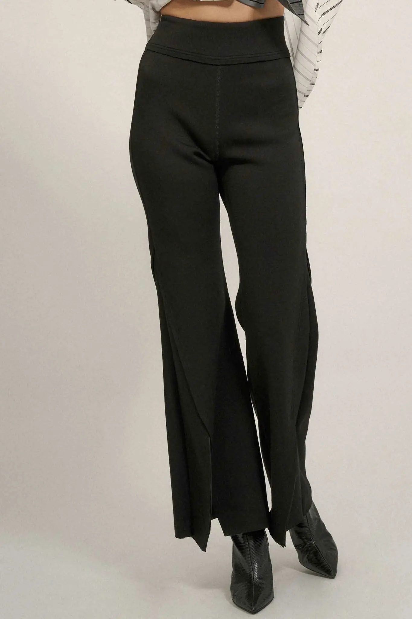 Premium Scuba Split-Leg Flare Pants - Image 15