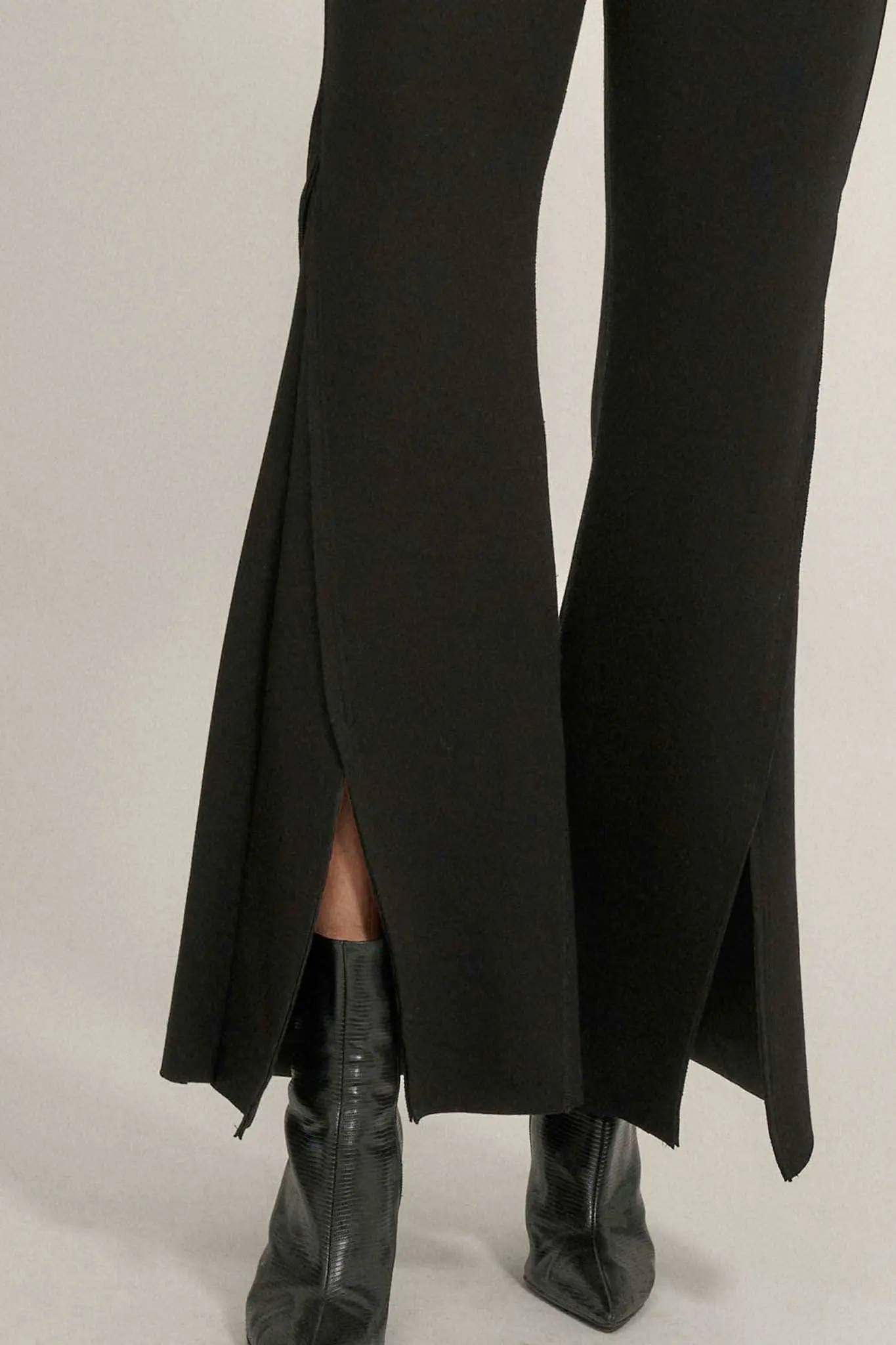 Premium Scuba Split-Leg Flare Pants - Image 17