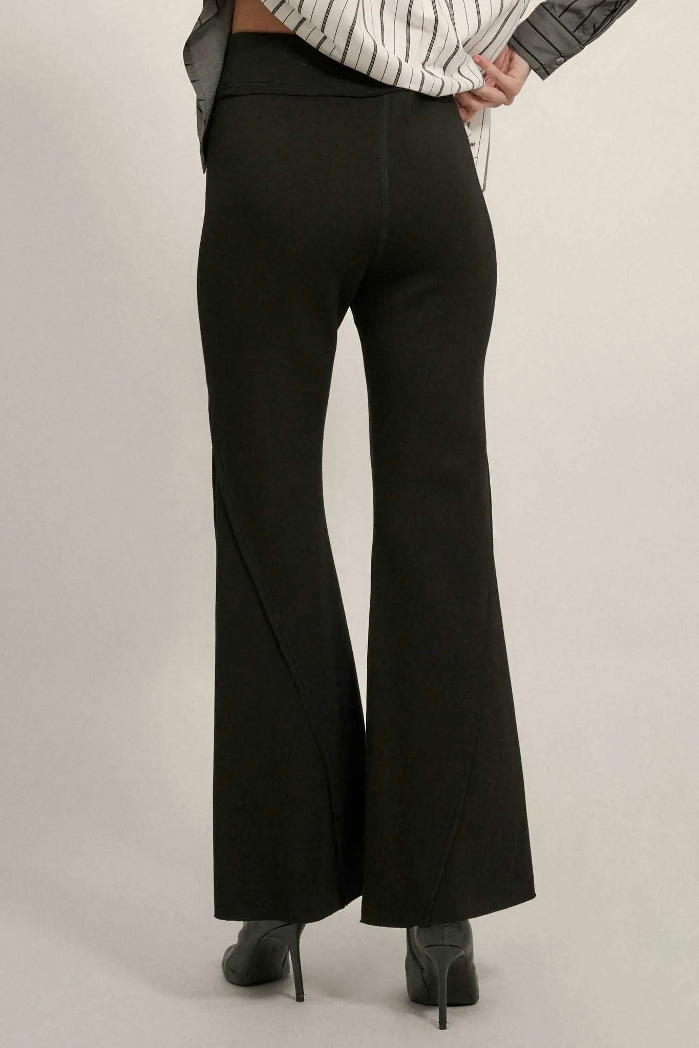 Premium Scuba Split-Leg Flare Pants - Image 20