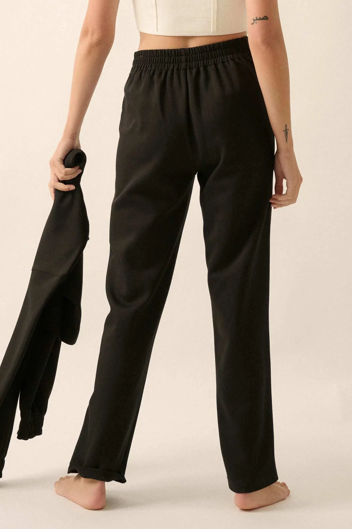 Premium Scuba Straight-Leg Pants - Image 21