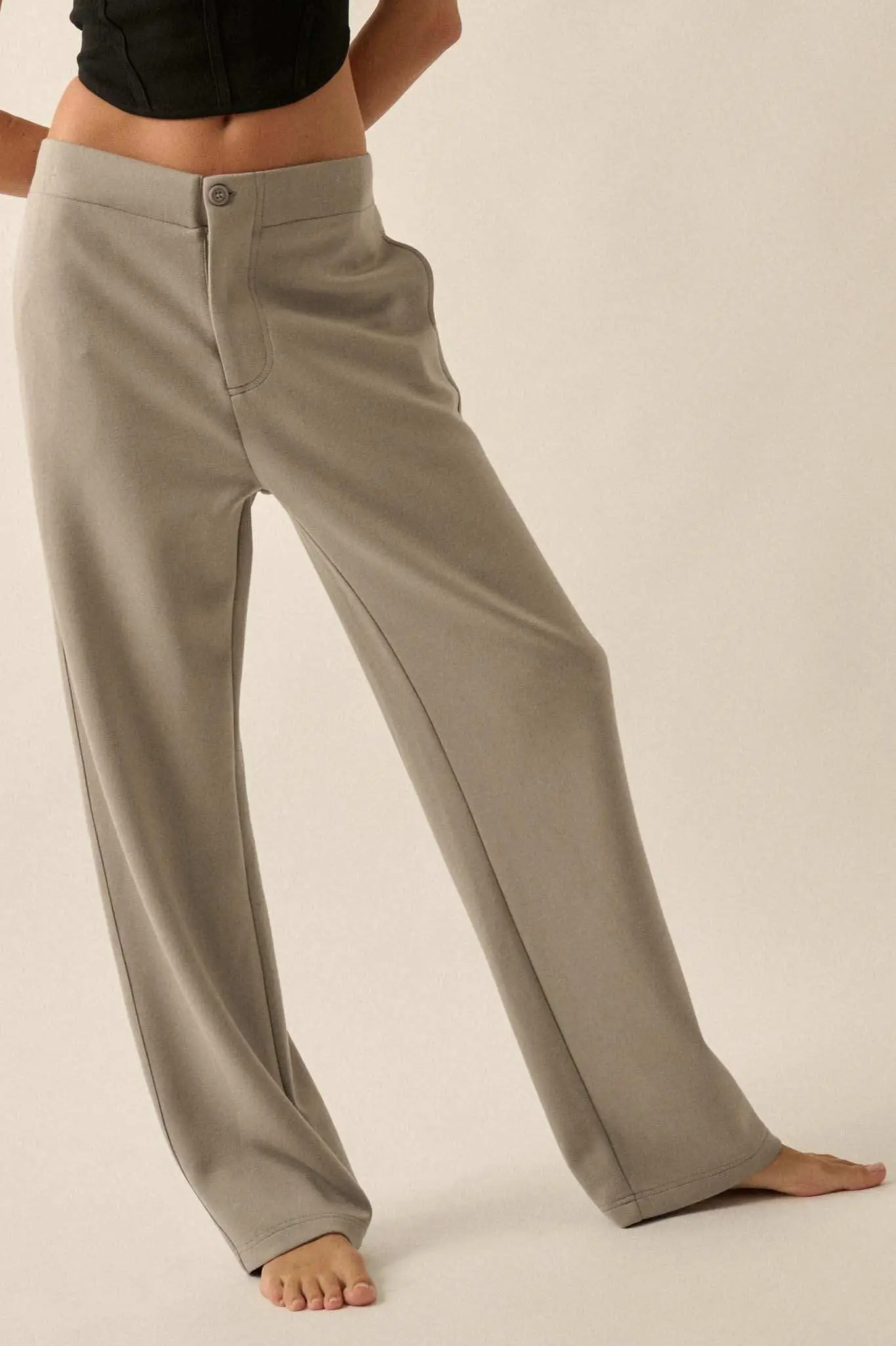 Premium Scuba Straight-Leg Pants - Image 6