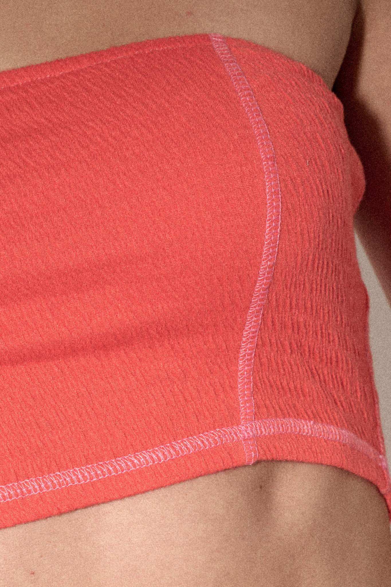 Promise the Label Smocked Jersey Bandeau Tube Top - Image 15
