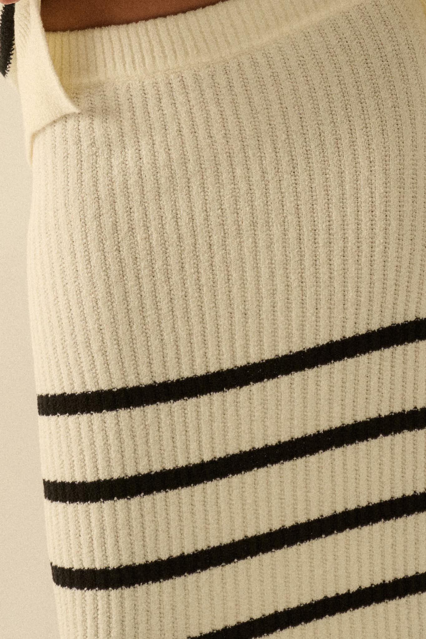 Promise the Label Striped Maxi Sweater Skirt - Image 5