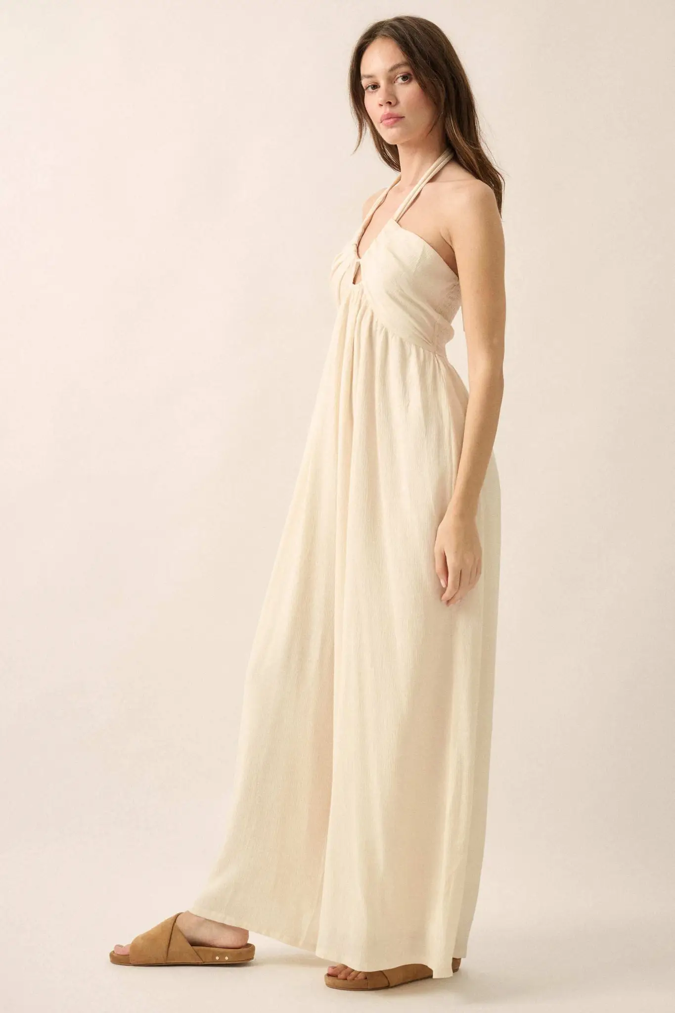 Quiet Confidence High-Waist Halter Jumpsuit - Image 11