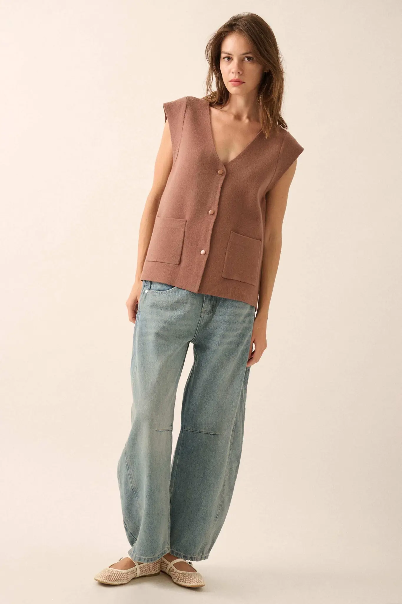 Real Talk Cap-Sleeve Pocket Cardigan - Image 12