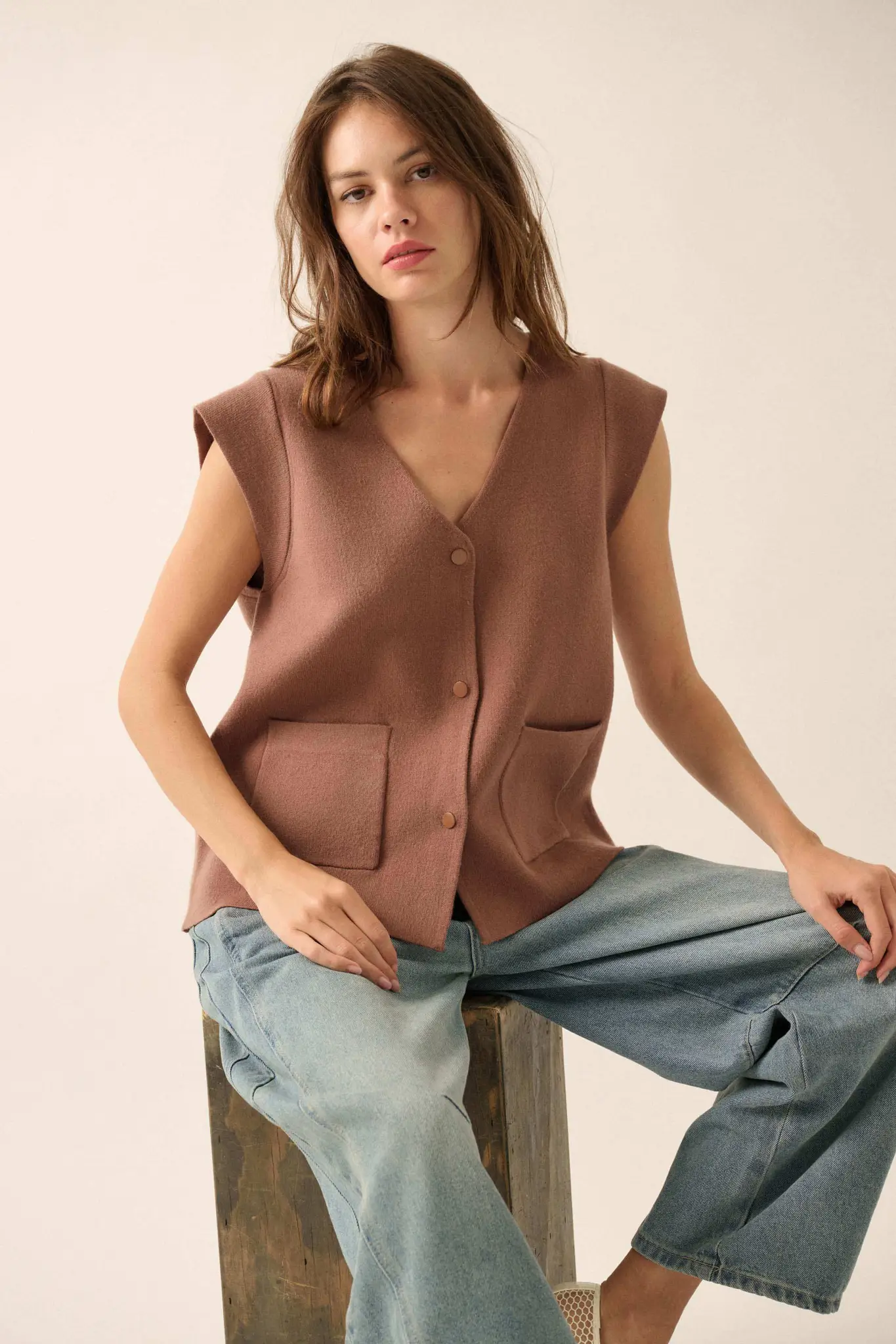 Real Talk Cap-Sleeve Pocket Cardigan - Image 13
