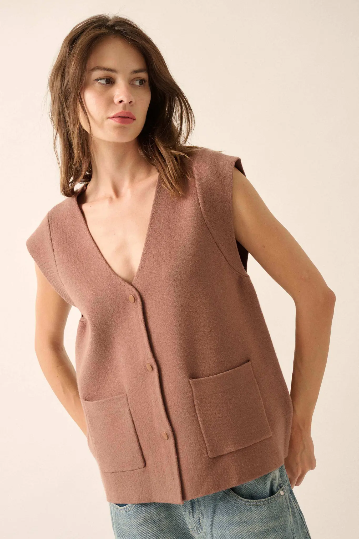 Real Talk Cap-Sleeve Pocket Cardigan - Image 14