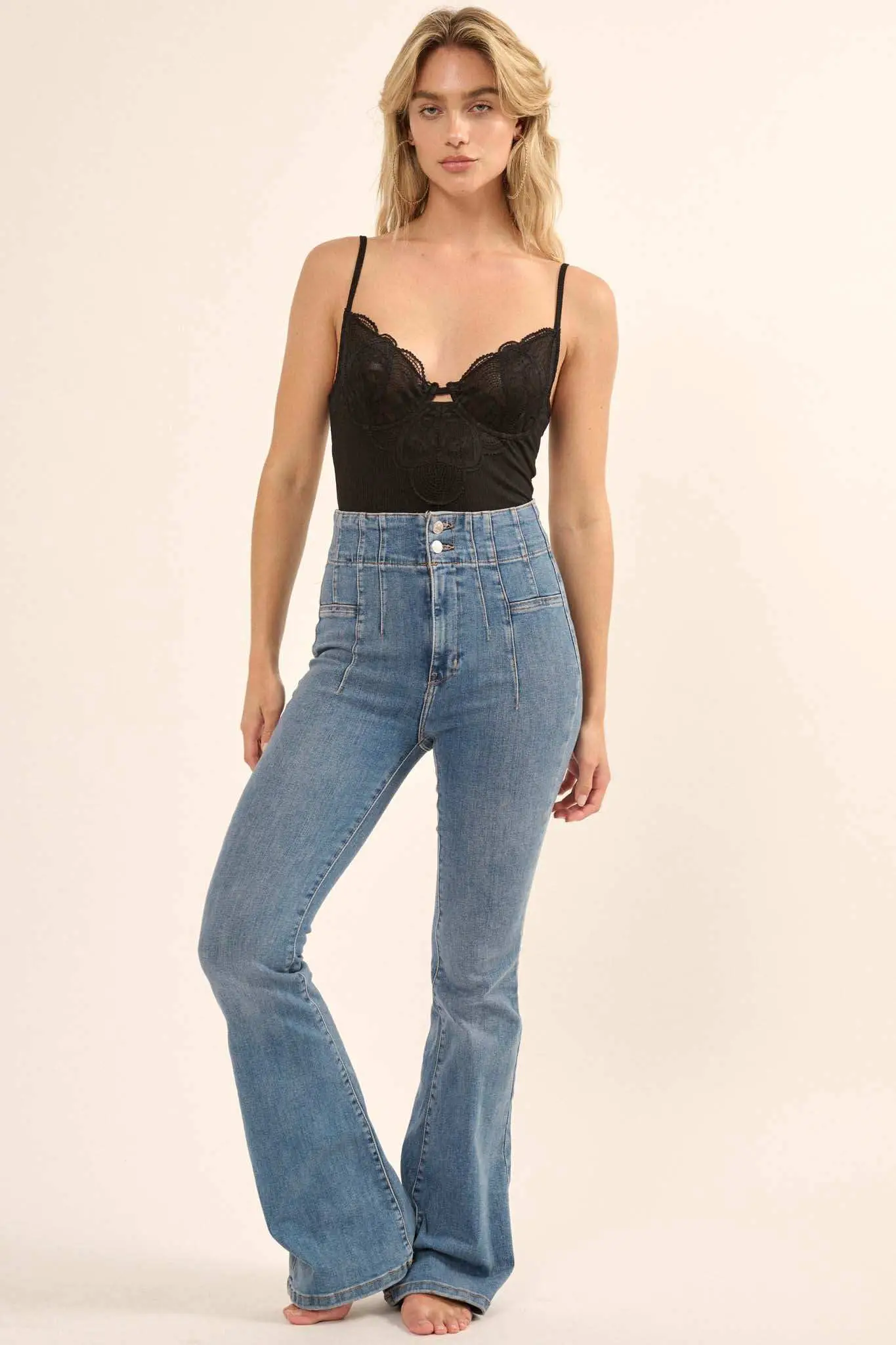 Romantic Rendezvous Lace Teddy Bodysuit - Image 5