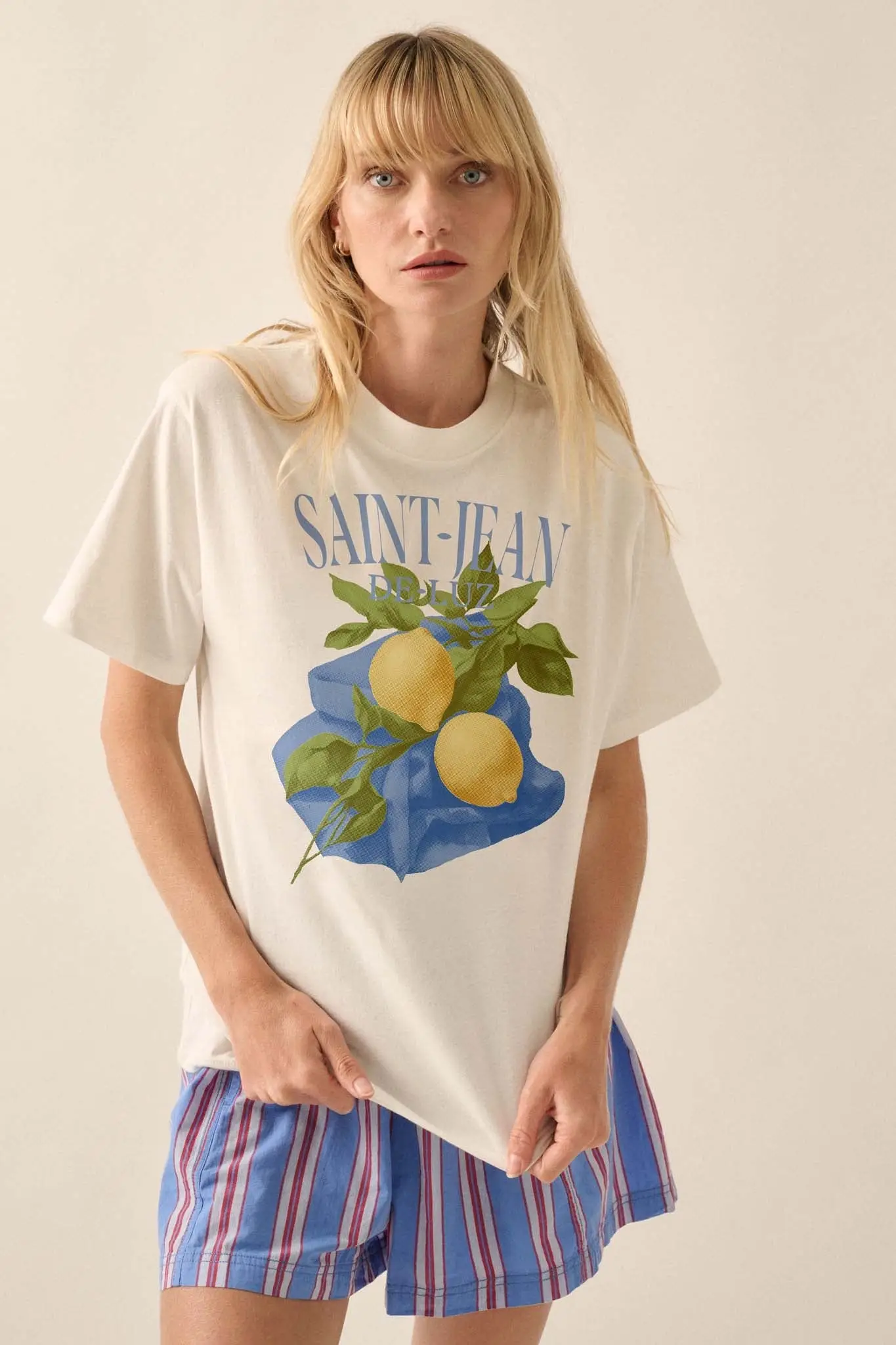 Saint-Jean-de-Luz Lemon Tree Graphic Tee
