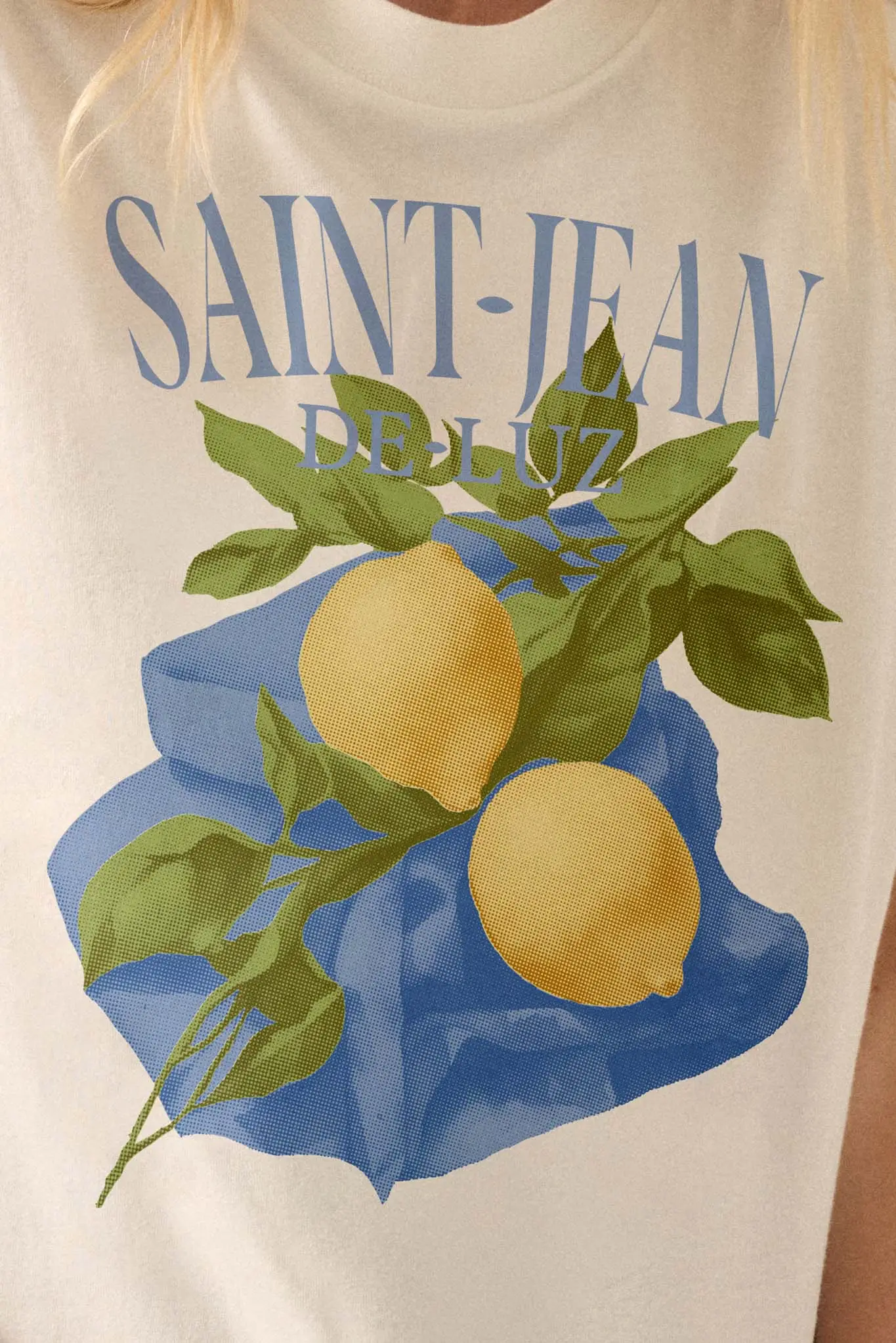 Saint-Jean-de-Luz Lemon Tree Graphic Tee - Image 2