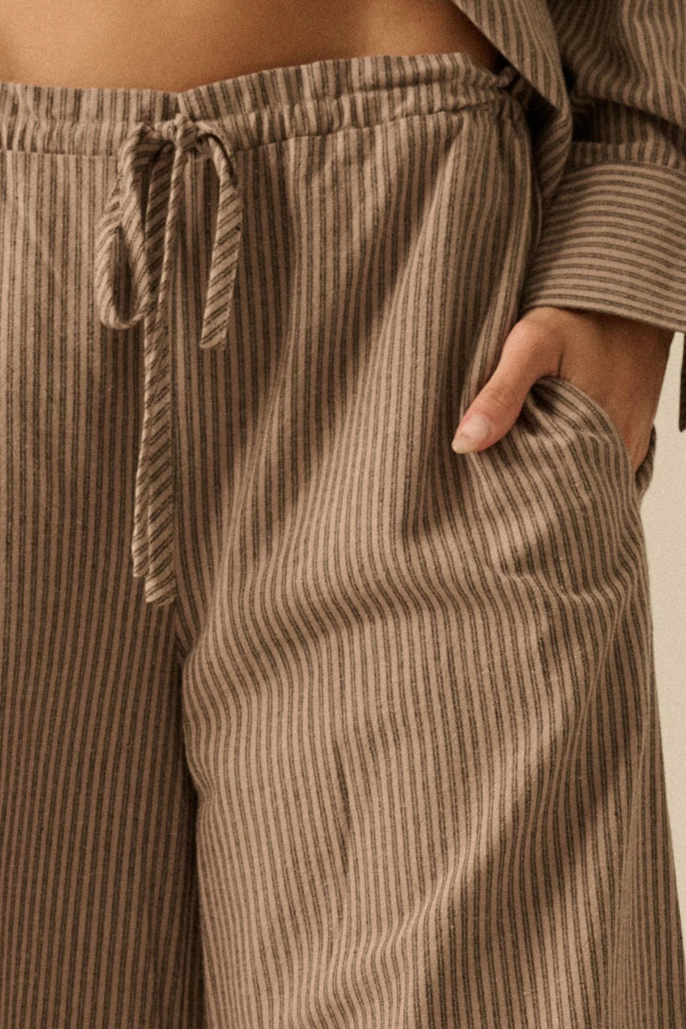 Set It Straight Double Pinstripe Wide-Leg Pants - Image 6