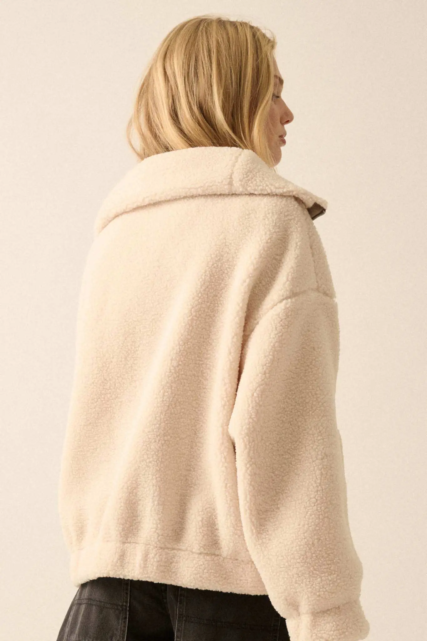 Snow Day Sherpa Fleece Half-Zip Pullover - Image 15