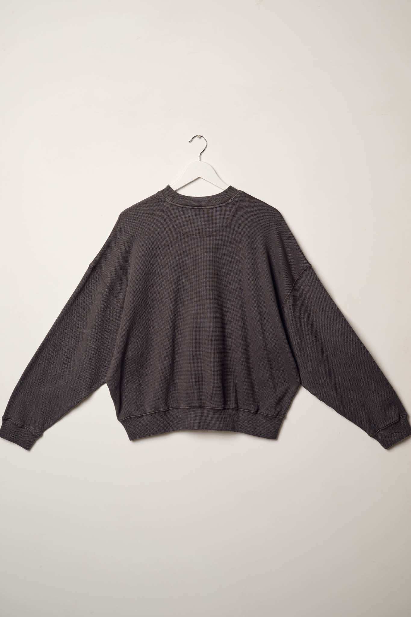 Stay Toasty Garment Dyed Thermal Pullover Top - Image 8