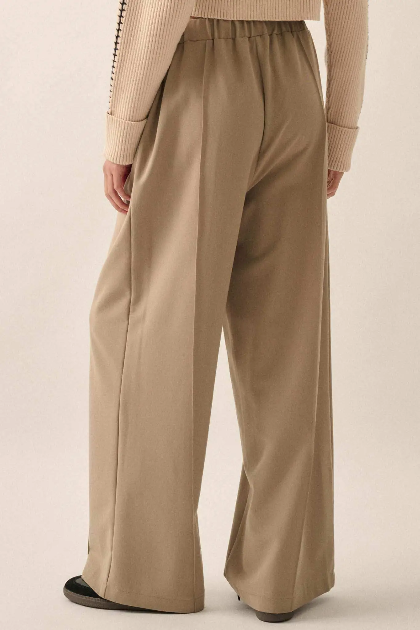 Step Above Twill Wide-Leg Drawstring Pants - Image 12