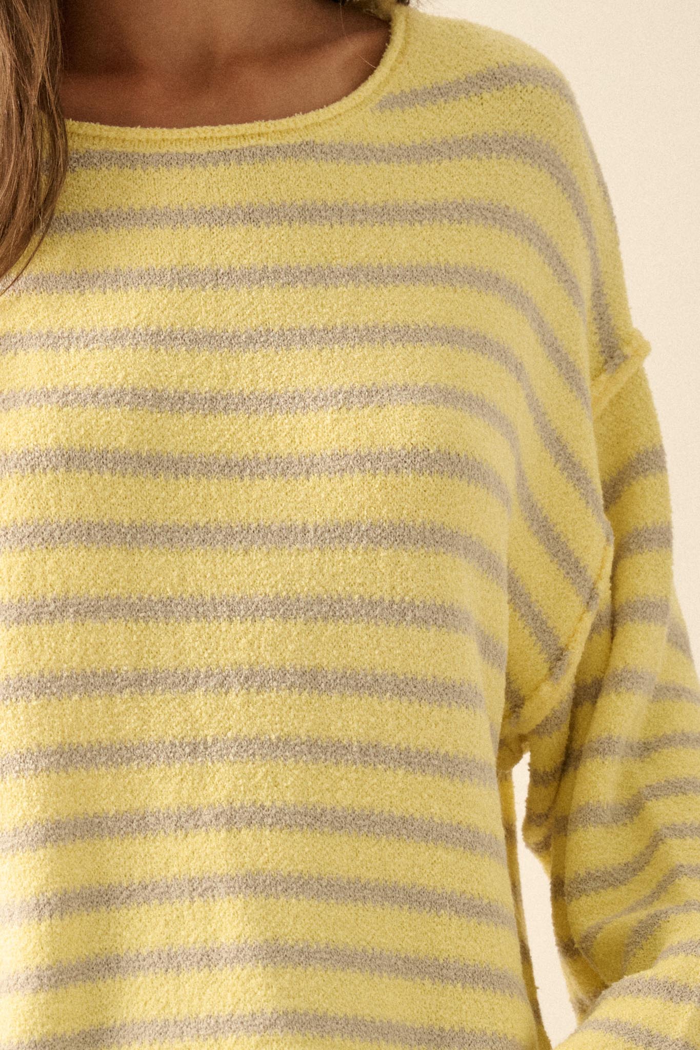 Stripe Hype Oversized Striped Sweater - Image 10