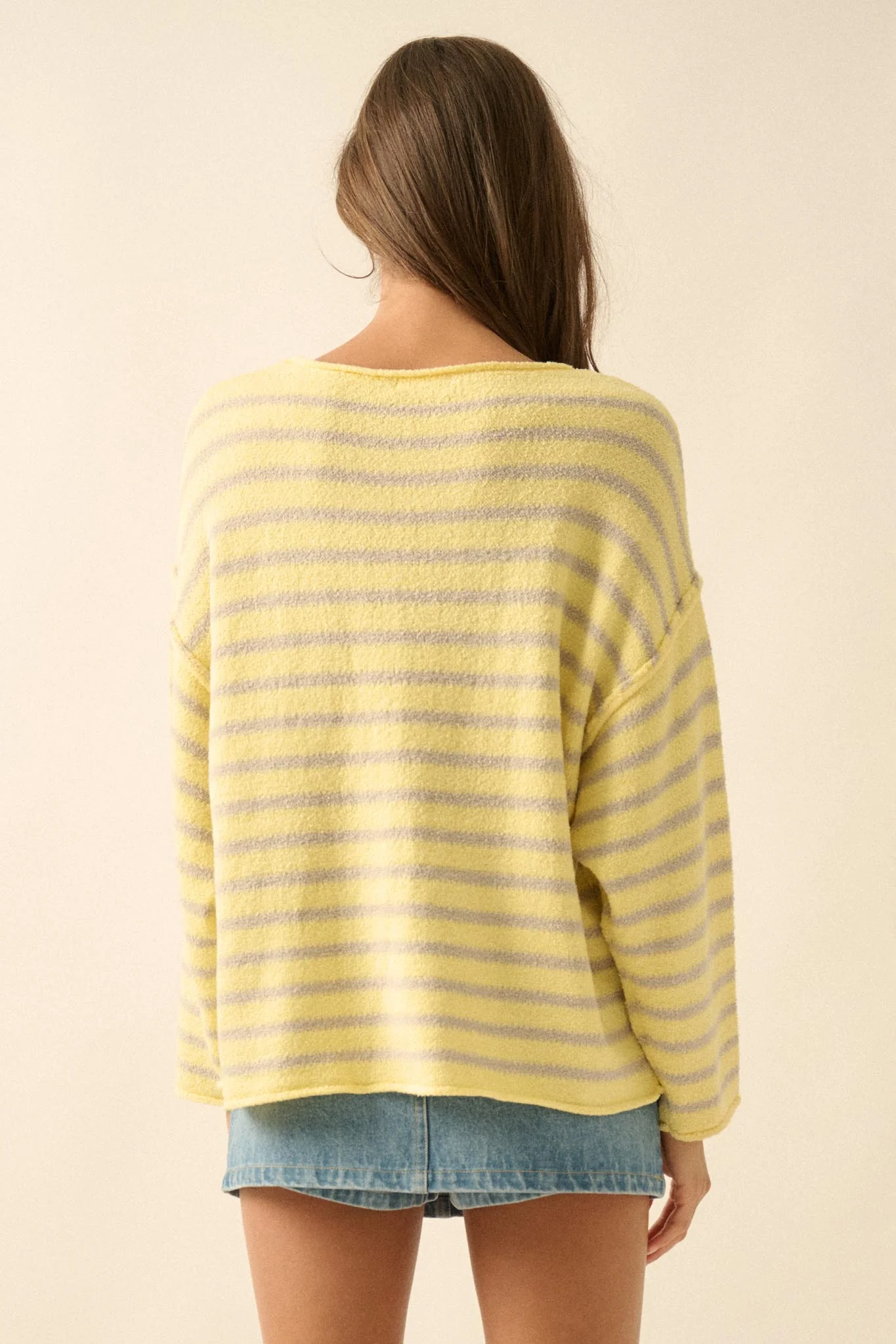Stripe Hype Oversized Striped Sweater - Image 12