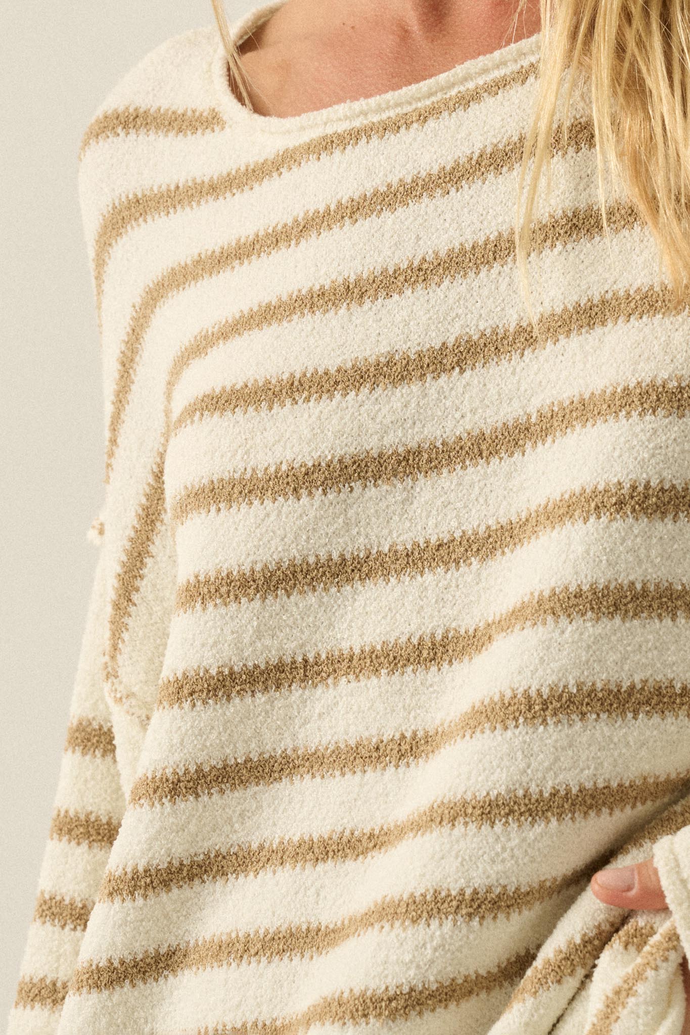 Stripe Hype Oversized Striped Sweater - Image 14