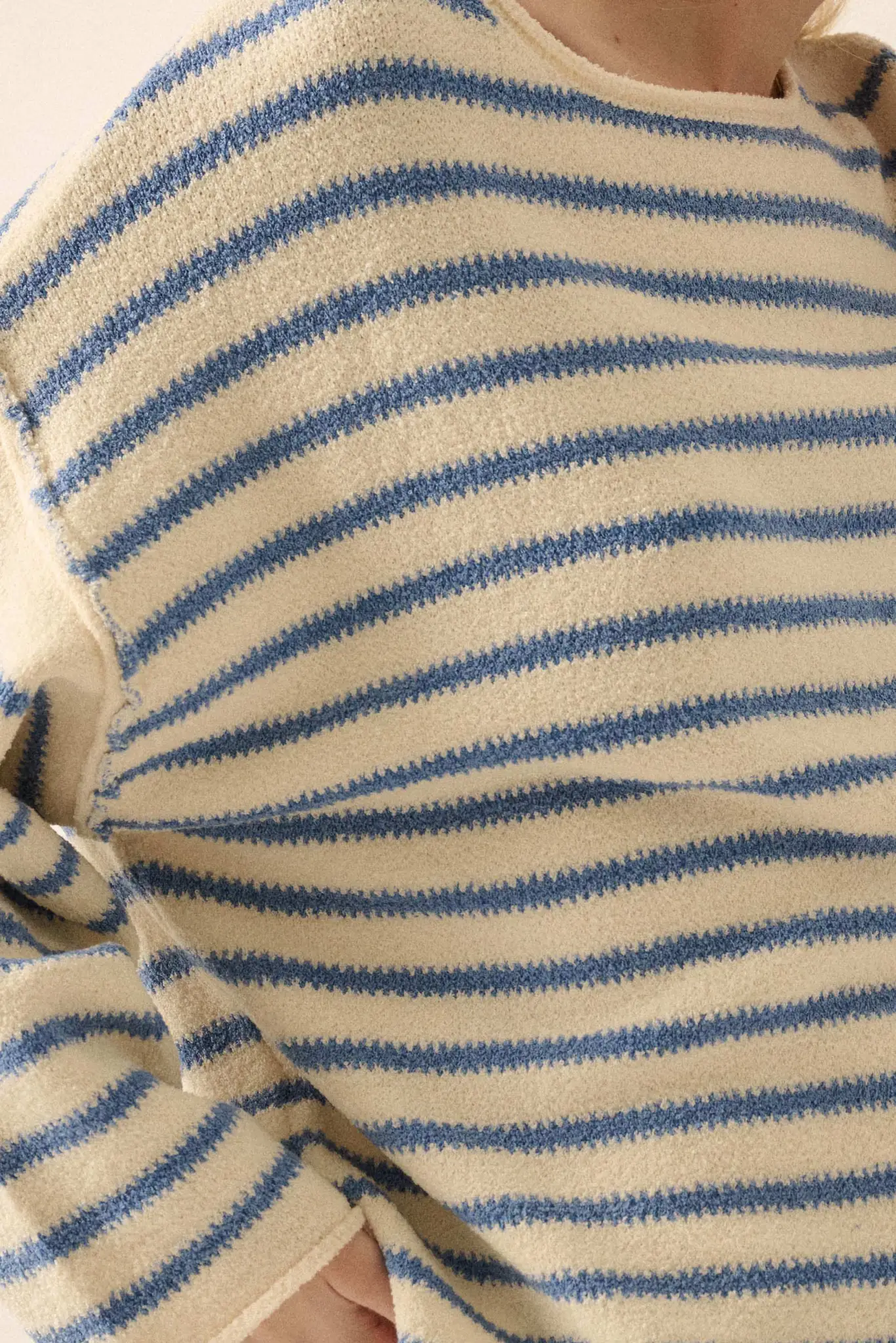 Stripe Hype Oversized Striped Sweater - Image 37