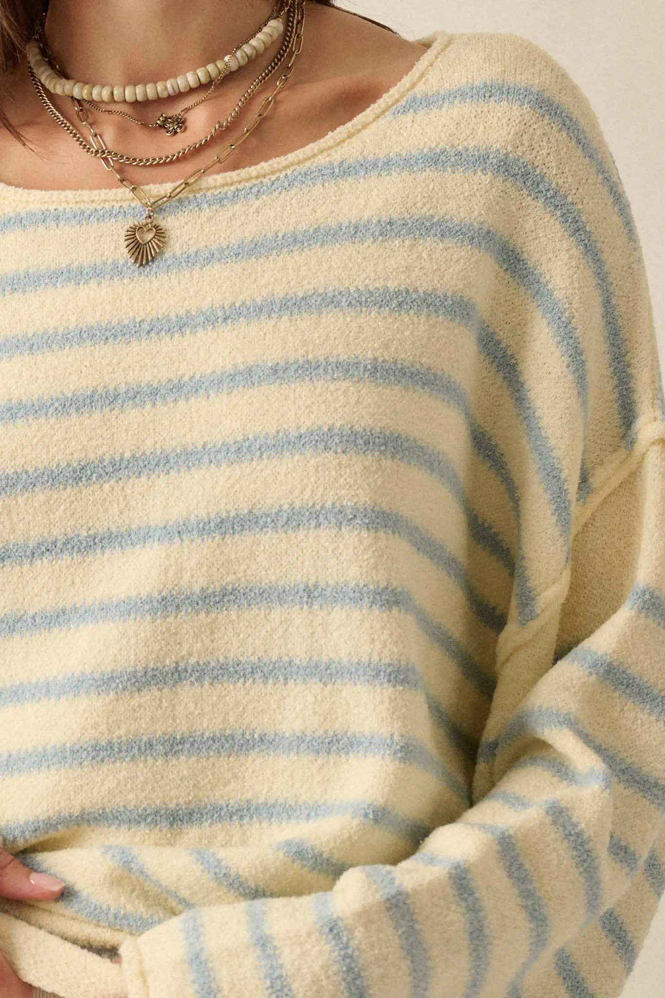 Stripe Hype Oversized Striped Sweater - Image 53