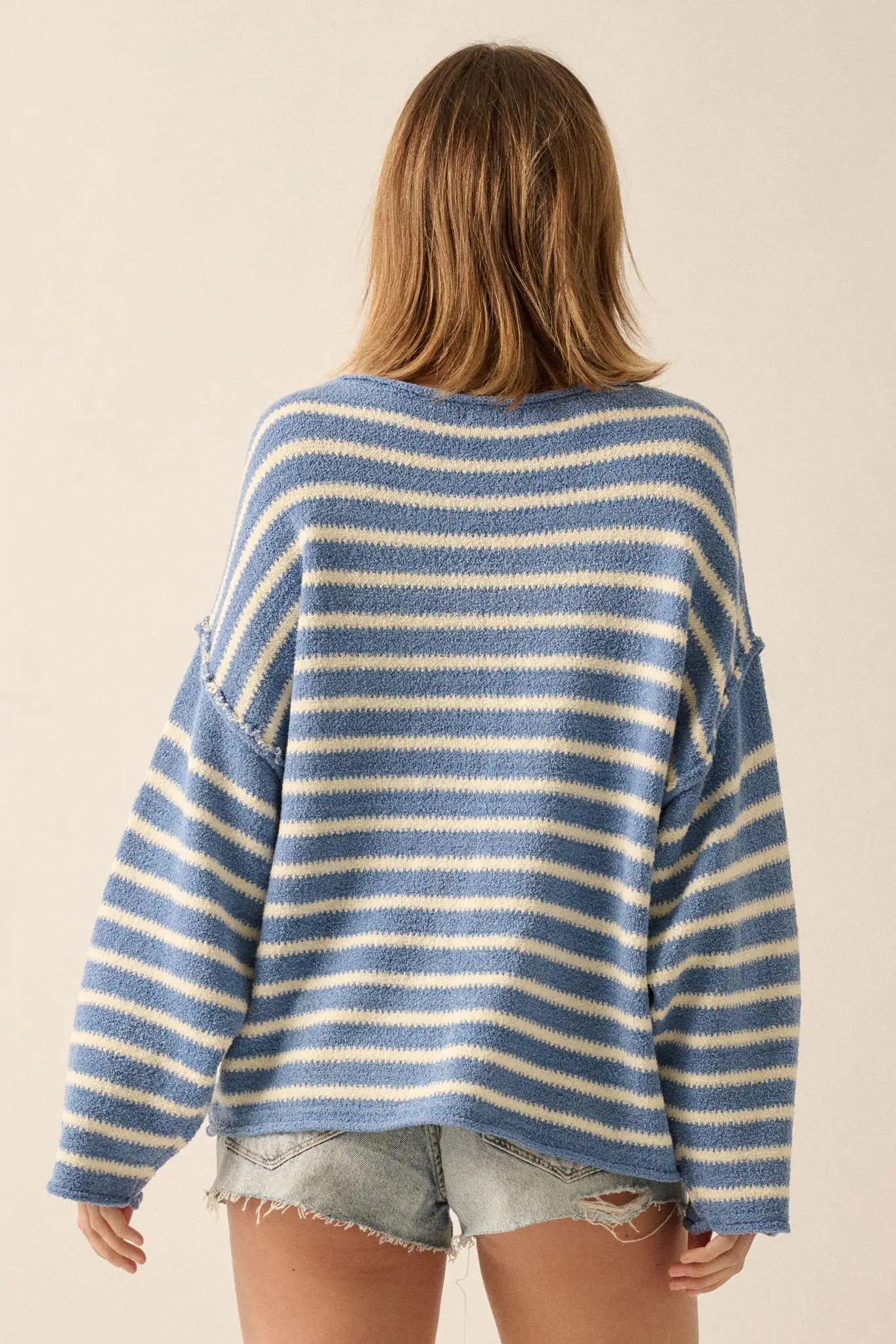 Stripe Hype Oversized Striped Sweater - Image 67
