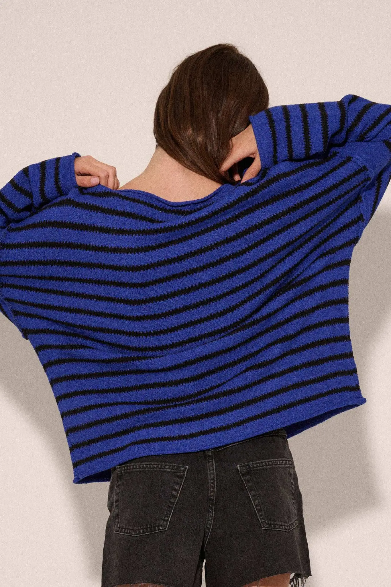 Stripe Hype Oversized Striped Sweater - Image 83