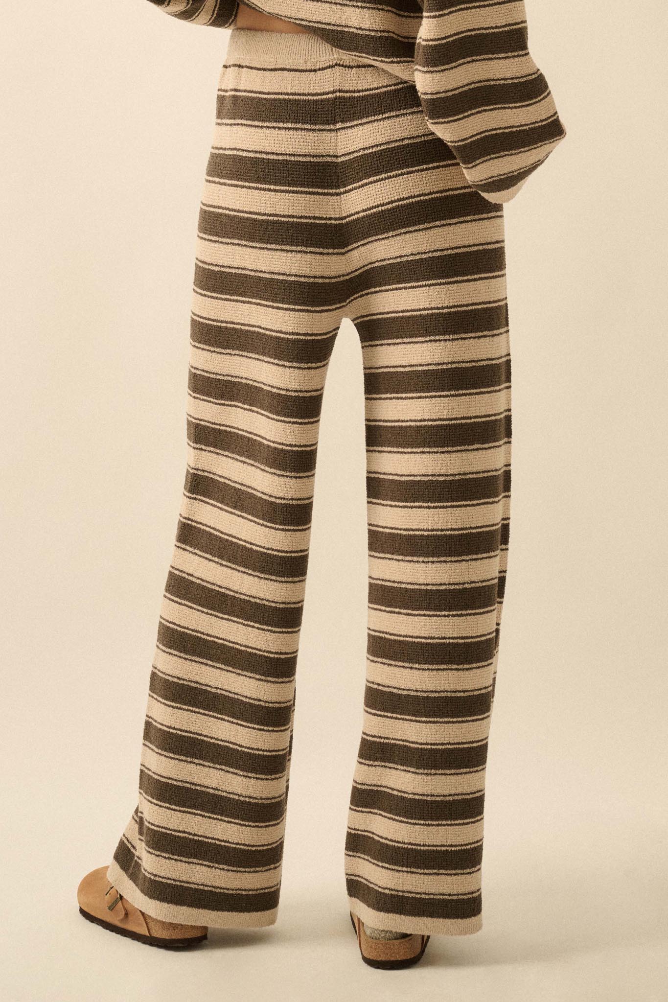 Stripe to It Textured Striped Knit Sweater Pants - Image 9