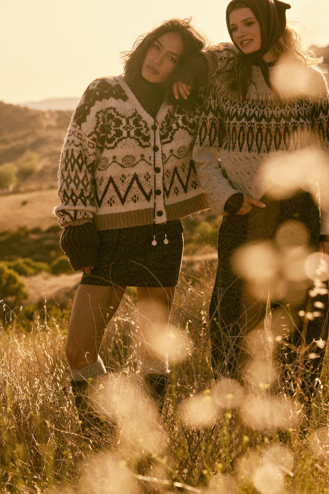 Summit Trail Brushed Alpine-Knit Cardigan - Image 3