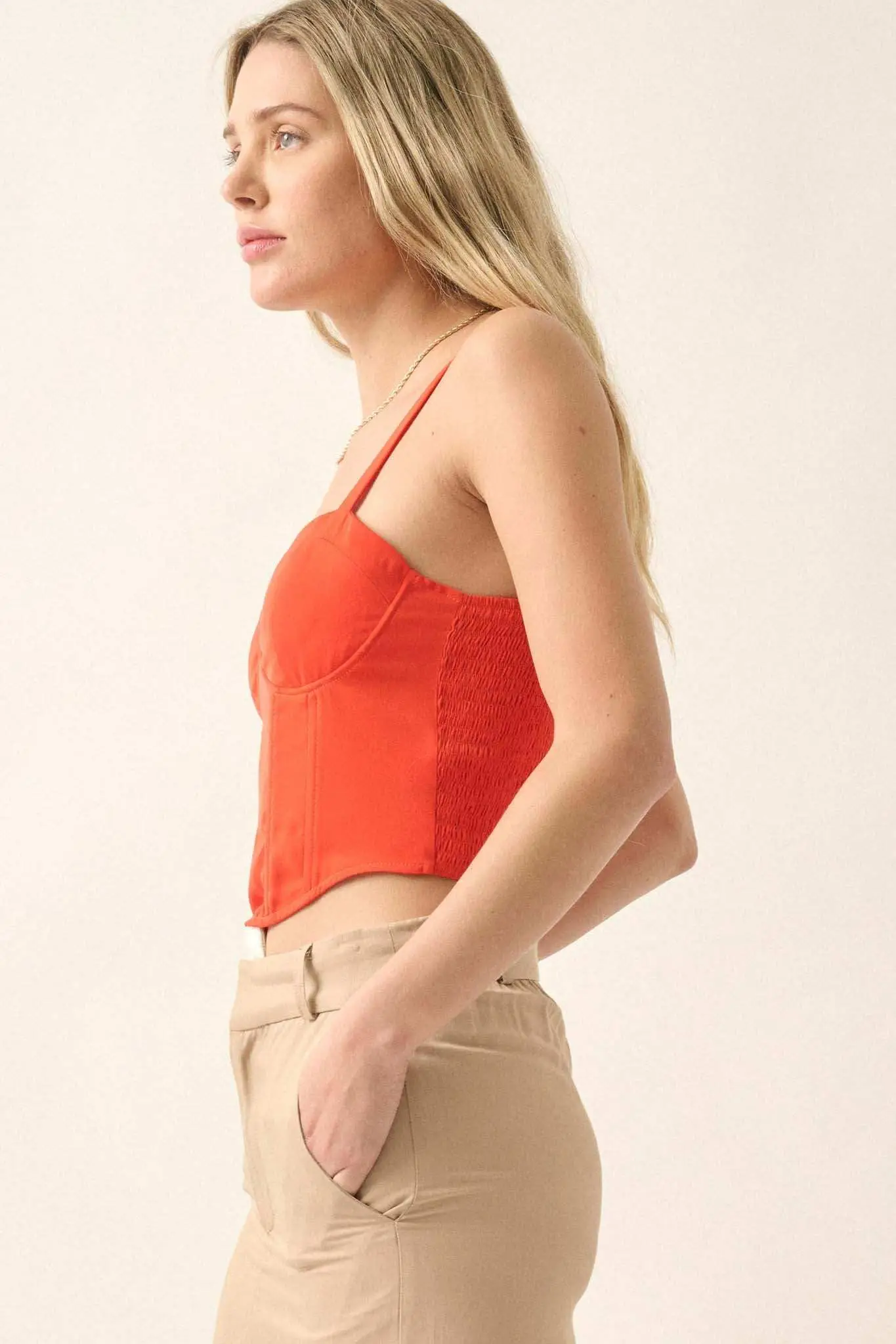 Taking Shape Underwire Bustier Corset Top - Image 13