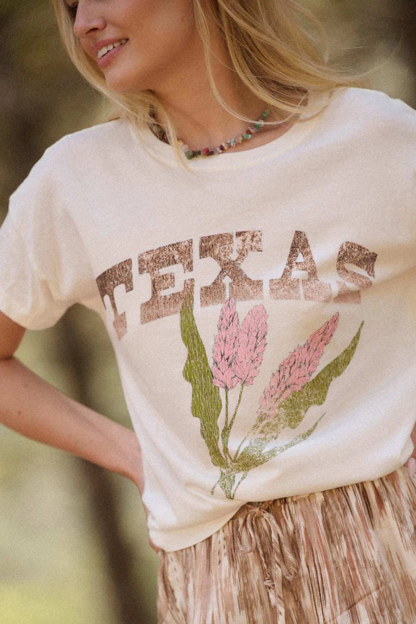 Texas Grown Vintage-Print Graphic Tee - Image 2
