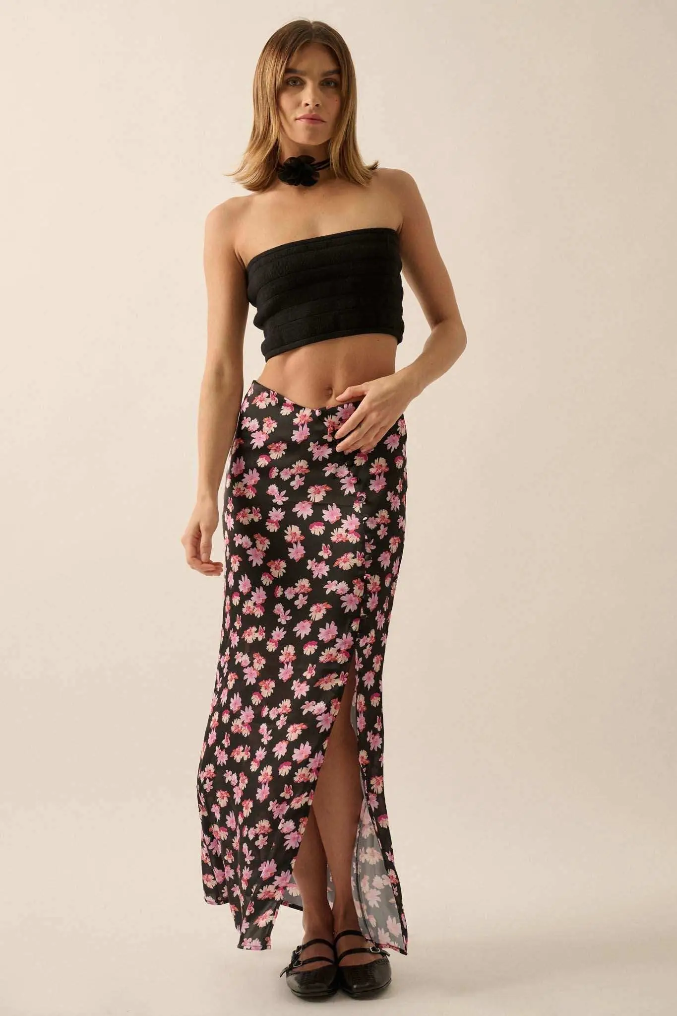 Totally Tubular Ribbed Knit Bandeau Tube Top - Image 11