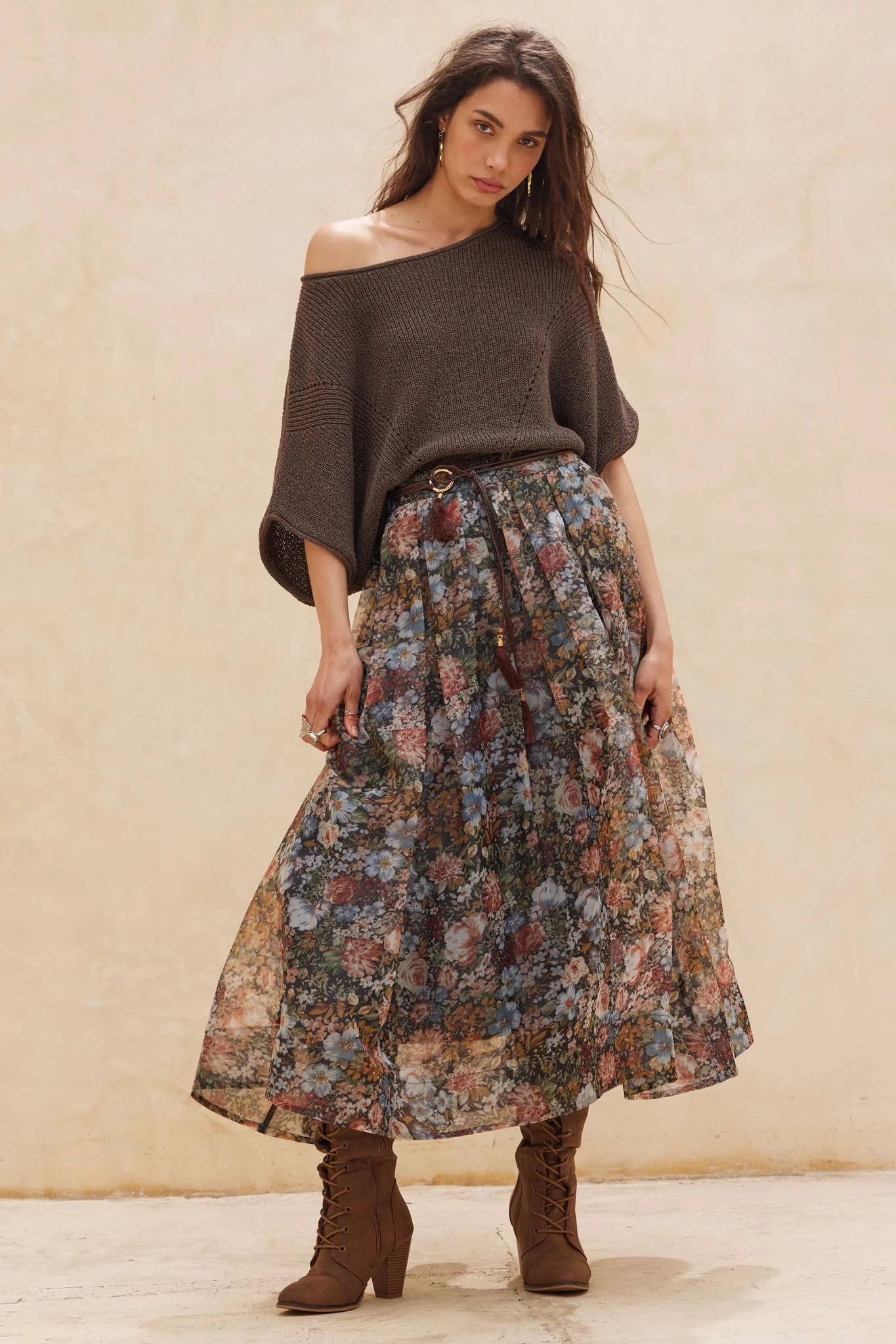 True Self Short-Sleeve Pointelle Rib-Knit Sweater - Image 24
