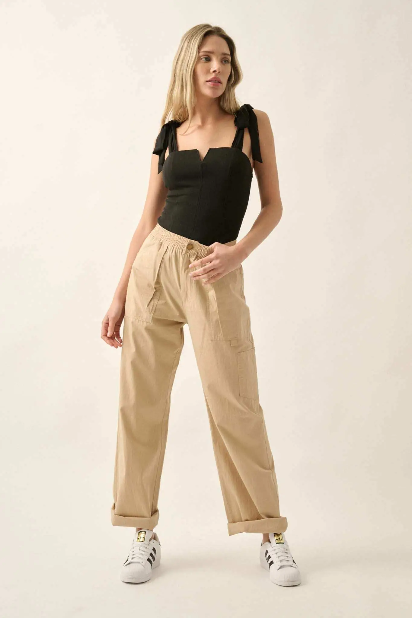 Truly Amazing Tied-Strap V-Wire Bodysuit - Image 10