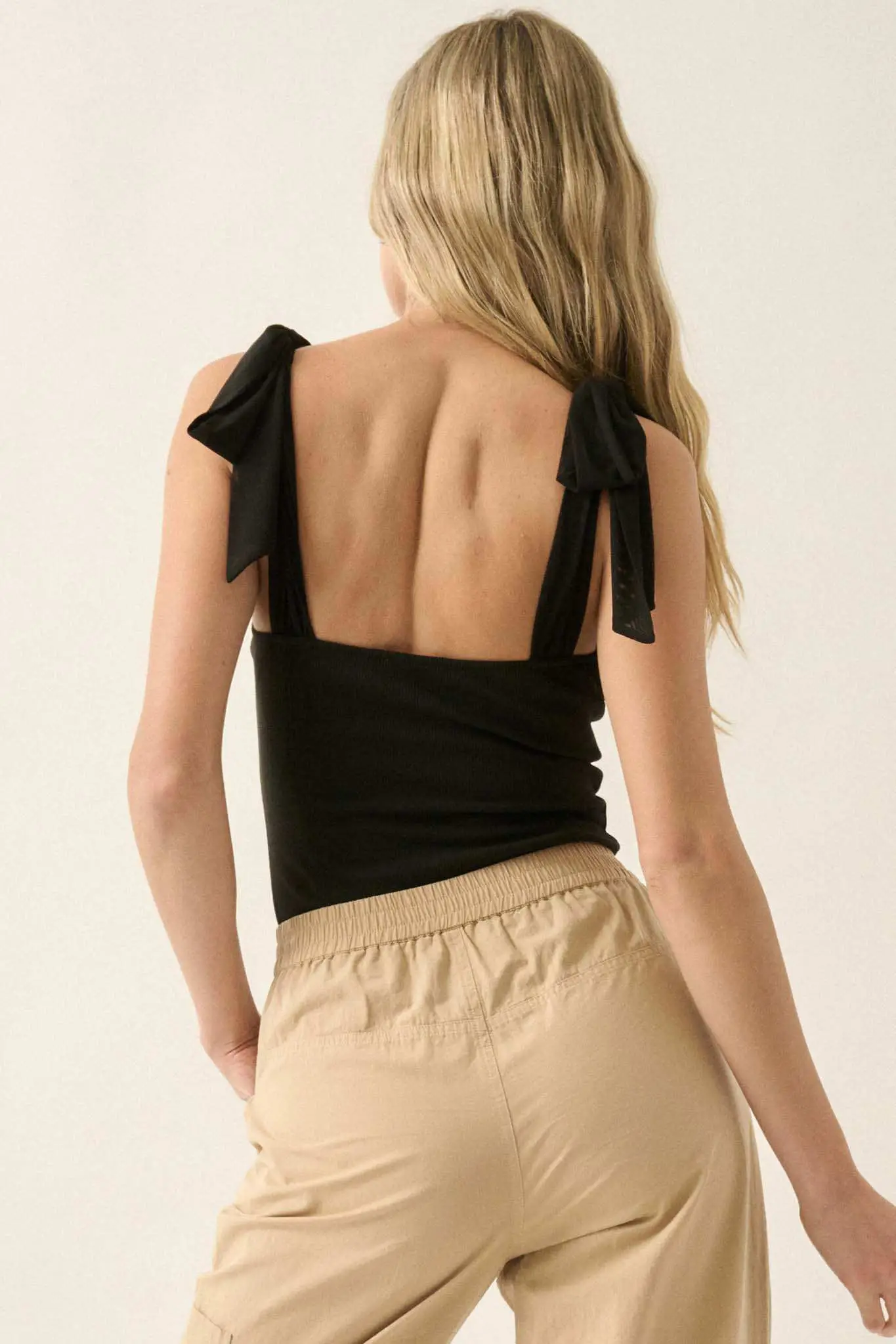 Truly Amazing Tied-Strap V-Wire Bodysuit - Image 12