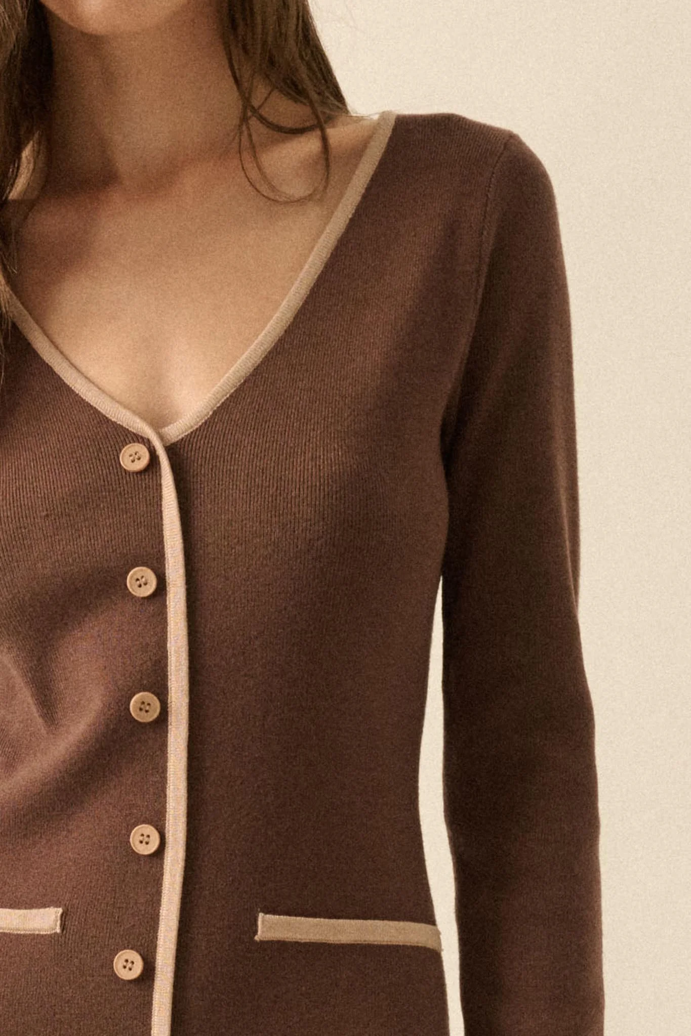 Uptown Girl Button-Detail Rib-Knit Midi Dress - Image 9