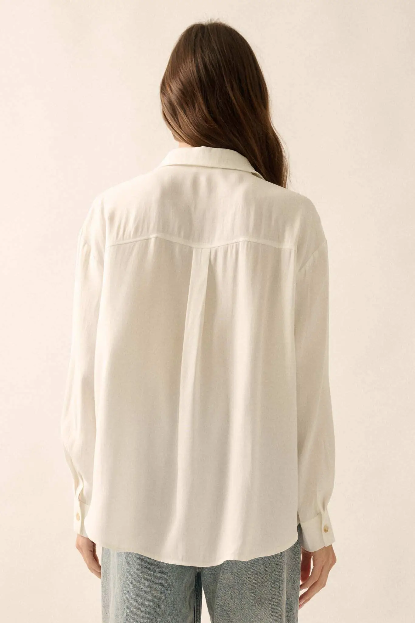 Work Ethic Solid Button-Up Pocket Shirt - Image 12