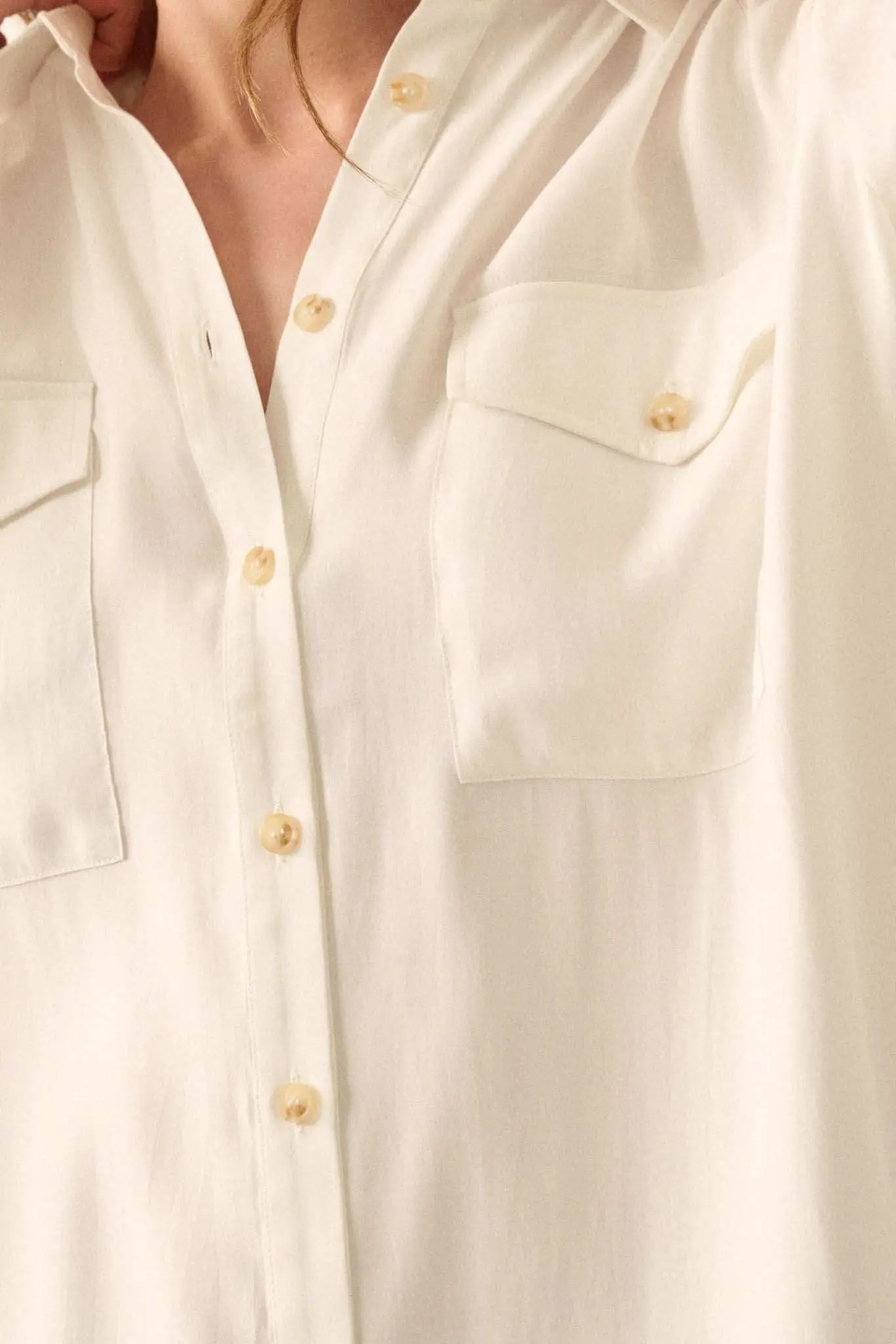 Work Ethic Solid Button-Up Pocket Shirt - Image 8